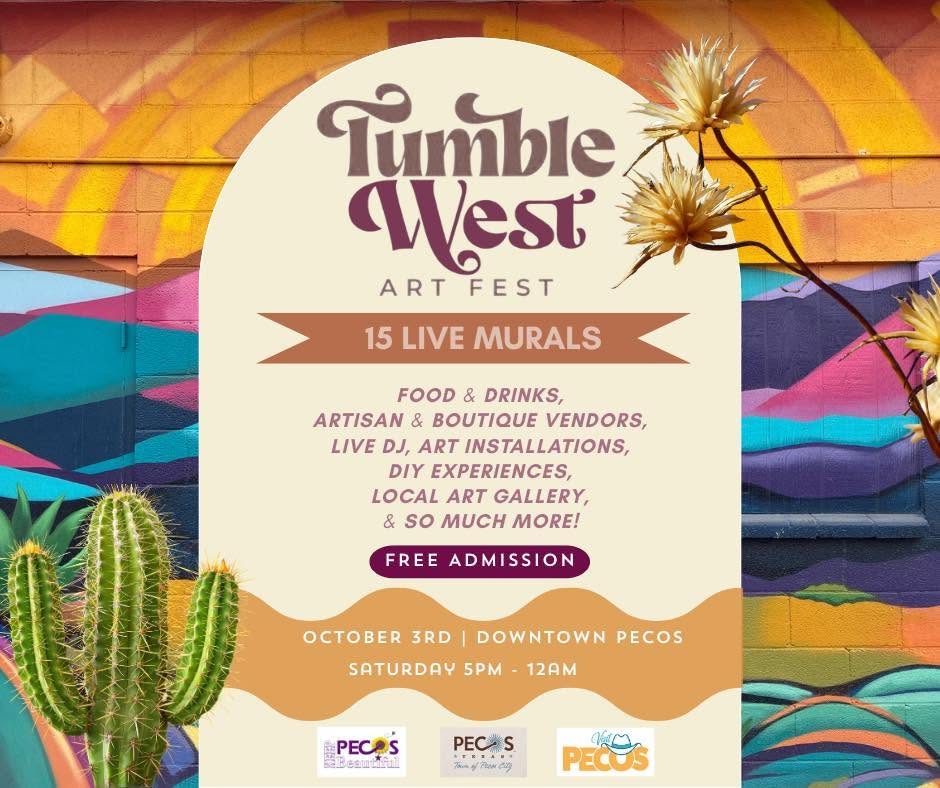 Keep Pecos Beautiful to host inaugural Tumble West Art Fest