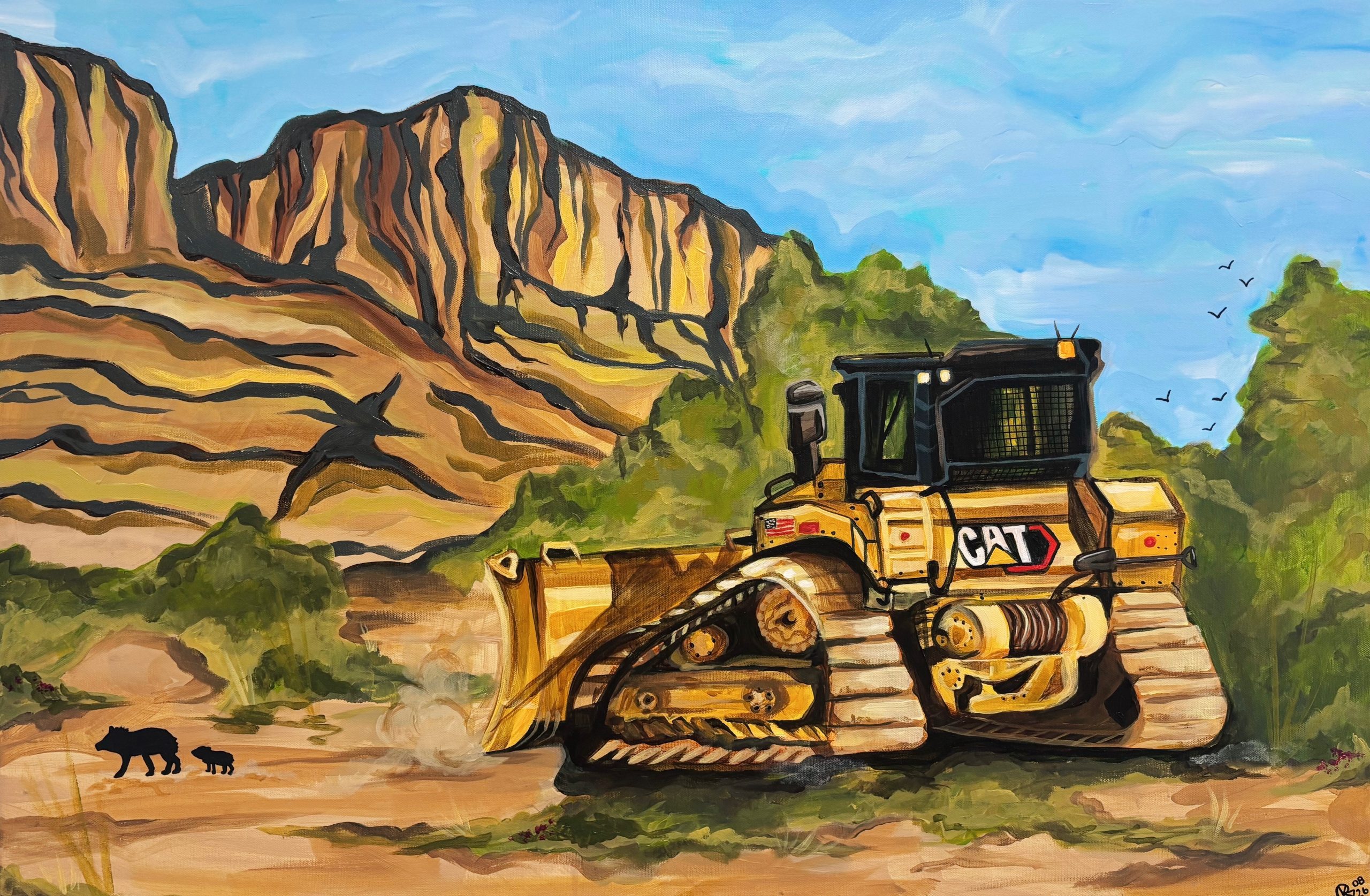 Big Bend artists band together against the wall – Big Bend Sentinel